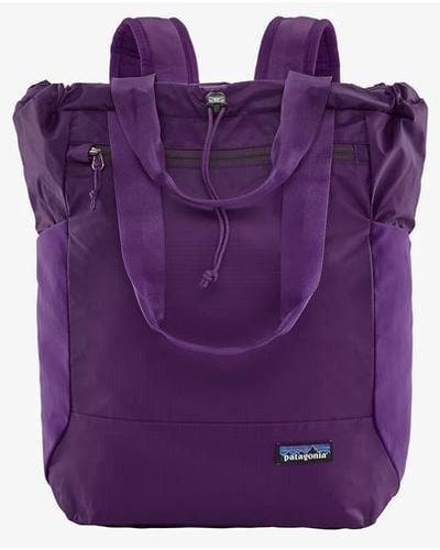 Patagonia Ultraleichtes Black Hole Tote Pack 27 L Lila