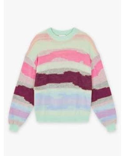 CKS Partial Sweater Brook Uk 8 - Multicolor