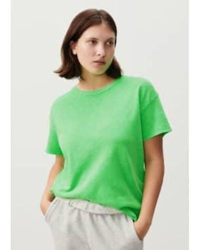 American Vintage Sonoma Round Neck T-shirt Parakeet M/l - Green