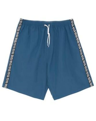 POLAR SKATE P Stripe City Swim Shorts - Blu