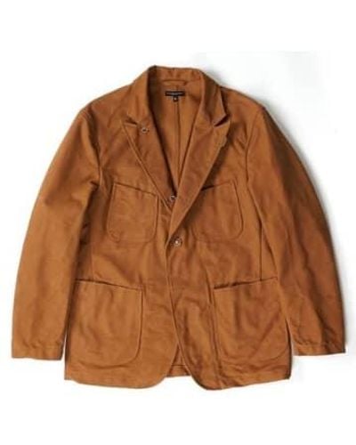 Engineered Garments Garments Bedford Ripstop Jacket - Marrone