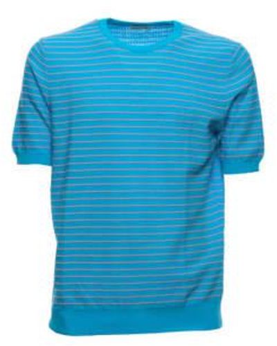 GALLIA Lm U0507 005 2Ag01 T Shirt E Polo - Blu