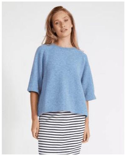 Holebrook Anita Crew Neck Sweater Xs - Blue