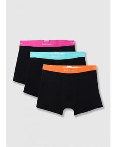 Paul Smith Mens Trunk 3 Pack In - Nero