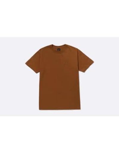 Huf Set Triple Triangle Tee Rubber L / - Brown