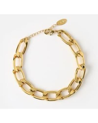 Orelia Chunky Chain Bracelet - Metallic