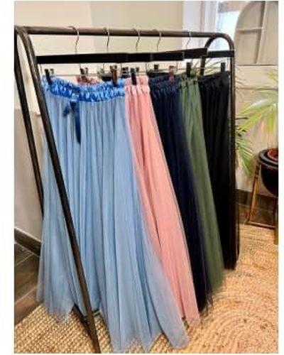ALEXANDRE LAURENT Tulle Skirt F208 Pink / Os - Blue
