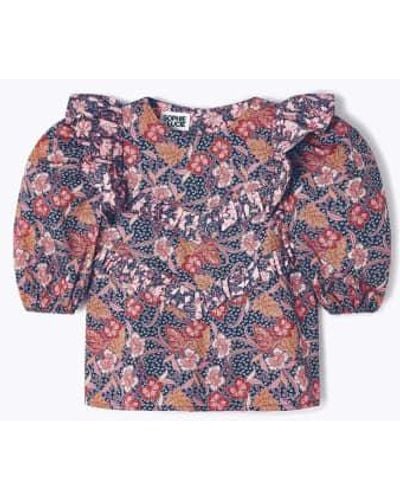 Sophie and Lucie Oaisy Blouse Provence 34 - Purple