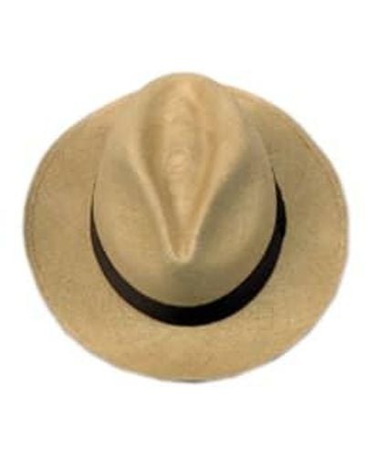 Bornisimo Tobacco Panama Classic Hat - Brown