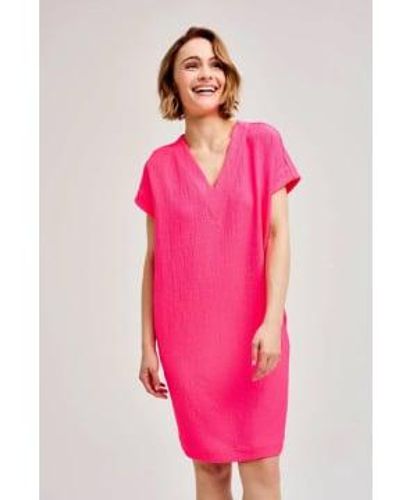 CKS Saba Bright Dress - Pink