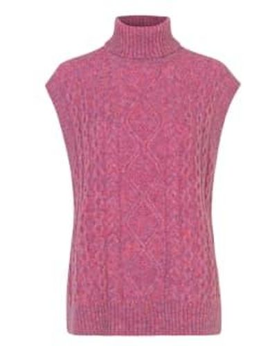 Baum und Pferdgarten Cashmere Cilina Vest Jumper M - Purple