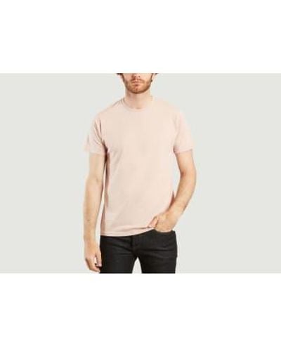 COLORFUL STANDARD Faded Classic T Shirt S - Pink