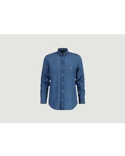 GANT Camisa bd - Azul