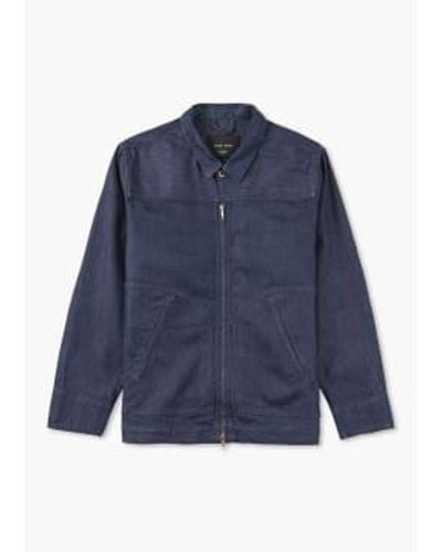Replay S Short Jacket - Blue