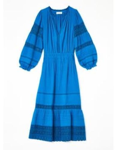 M.A.B.E Loretta Midi Dress / Xs - Blue