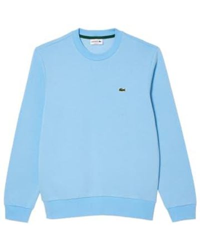 Lacoste Crew Sweat Sh9608 Overview Small - Blue