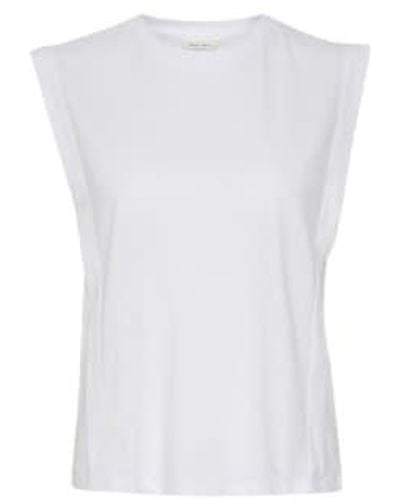 Part Two Ellemipw top bright - Blanco