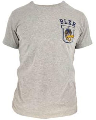 Bl'ker T-shirt Footbal Duck Uomo Melange Xl - Gray