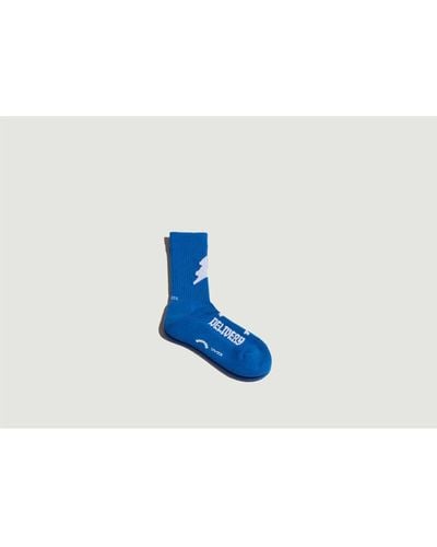Socksss Special Delivery Organic Cotton Socks M/l - Blue