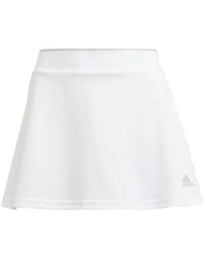 adidas Club Skirt Girls / Grey Two 7/8 - White
