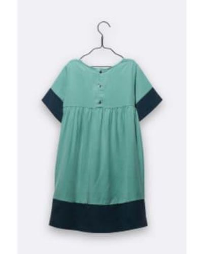 LOVE kidswear Romy Dress - Green