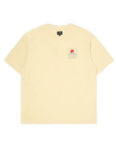Edwin Mt Fuji Short-sleeved T-shirt - Natural