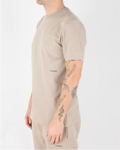 Soulland Coffey T Shirt Logic Beige - Natural
