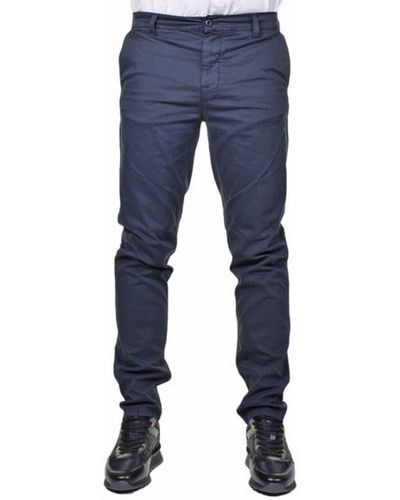 Nudie Jeans Dark Midnight Easy Alvin Chino Pant - Blue