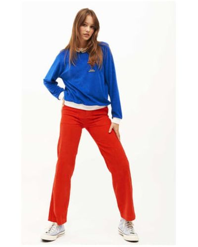 Wild Red Corduroy Trousers