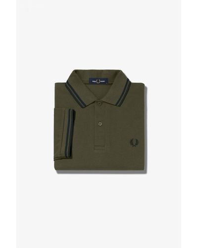 Fred Perry M3600 Polo in Black for Men | Lyst