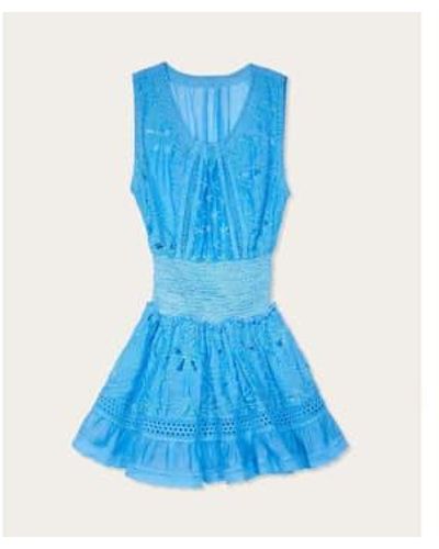 Ramy Brook Macey kleid in hellblau