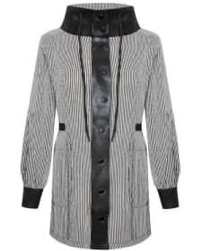 NÜ Ghena Long Shirt Jacket - Grey