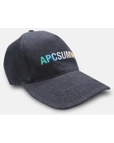 A.P.C. . Summer Cap - Blue