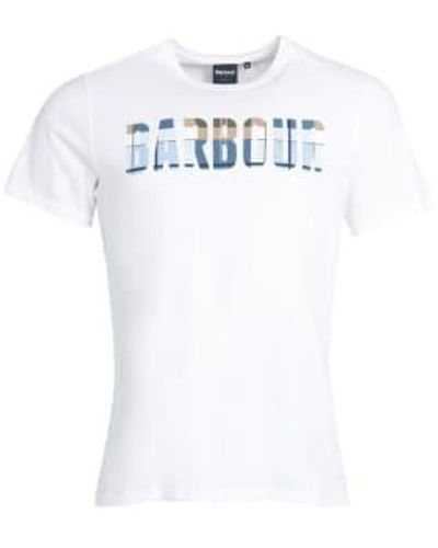 Barbour Thurso t-shirt - Blanco