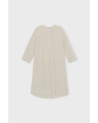Care By Me Cecilie Shirt Dress Nature S - White