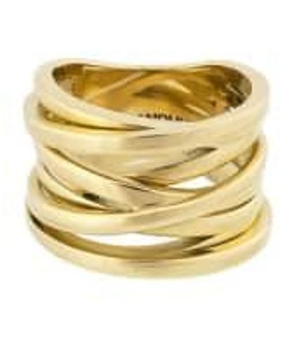 Bandhu Coil ring - Gelb