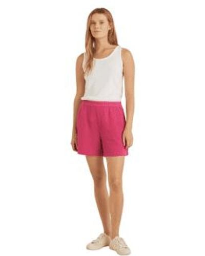 Yerse Zoey-shorts in lila - Rot
