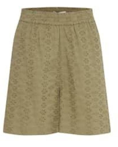 B.Young Fenni-shorts aus aloe - Grün