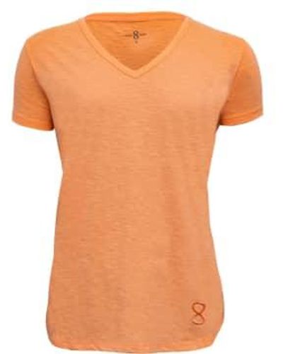 Costa Mani Tee-shirt logo - Orange