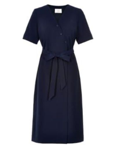 Numph Navy Jenelle Dress 36 - Blue