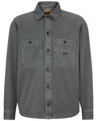 BOSS Locky 1 overshirt - Grau