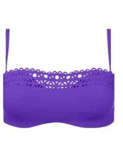 Lise Charmel Ajourage Couture Padded Bikini Top - Purple