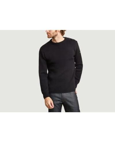 Armor Lux Plain Fouesnant Sweater - Black