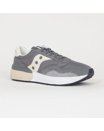 Saucony Jazz Nxt Trainers In And Cream - Blu