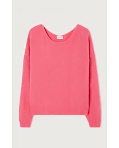 American Vintage Damsville Sweater Xs/s - Pink