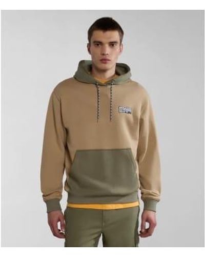 Napapijri Faber Hoodie In - Verde