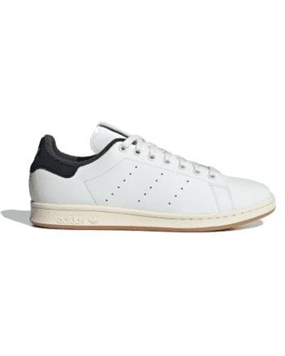 adidas Stan Smith Cream White & Core Black Sneakers - Weiß