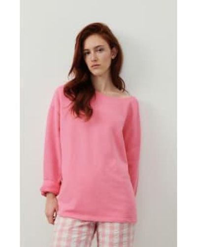 American Vintage Hapy Sweatshirt / Xs/s - Pink