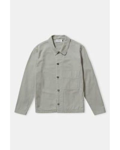 About Companions Eco Canvas Reed Asir Jacket - Grigio