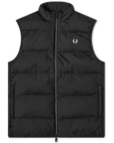 Fred Perry Insulated gilet - Negro